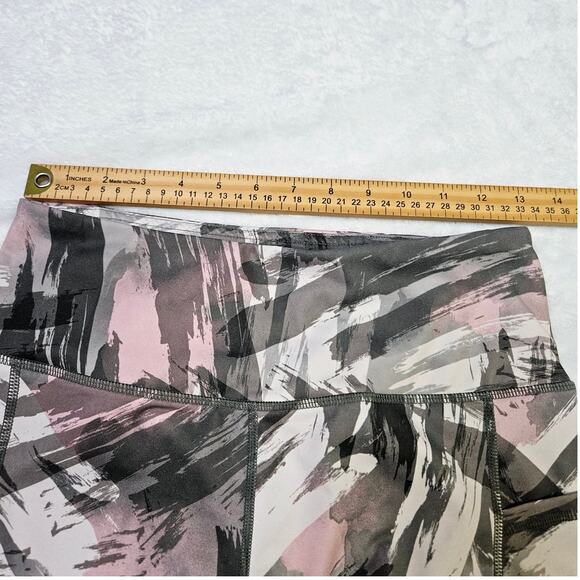 Gaiam Yoga Workout Athletic Leggings Size Medium Running Hiking Pilates Comfort - Picture 10 of 12